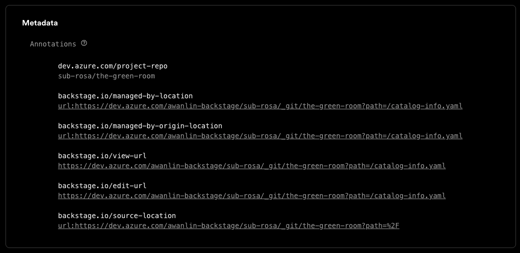 Azure DevOps Annotator Processor example