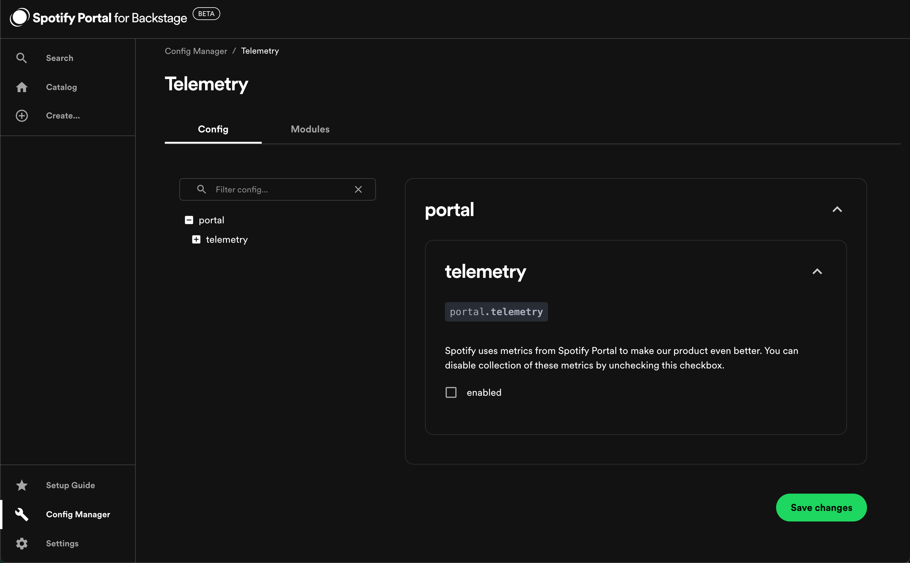 Config Manager Telemetry